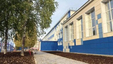 Школа в поселке Пионерском после капремонта открылась 1 сентября 2 Школа в поселке Пионерском после капремонта открылась 1 сентября