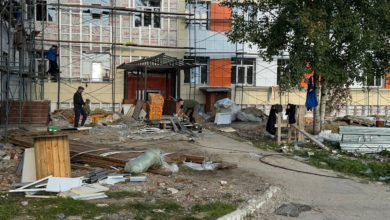 Капитальный ремонт школы №14 в Нефтеюганске 90-х годов постройки 4 Капитальный ремонт школы №14 в Нефтеюганске 90-х годов постройки