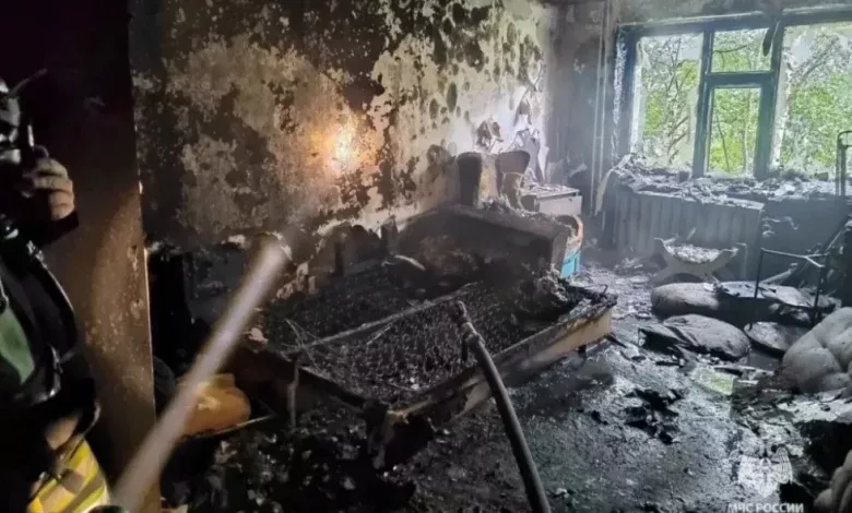Предварительная причина пожара в Югре, спасших шестерых детей 1 Предварительная причина пожара в Югре, спасших шестерых детей